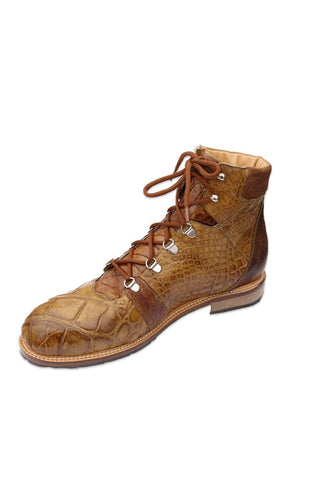 Mauri 4963 Pathfinder Alligator & Ostrich Boots