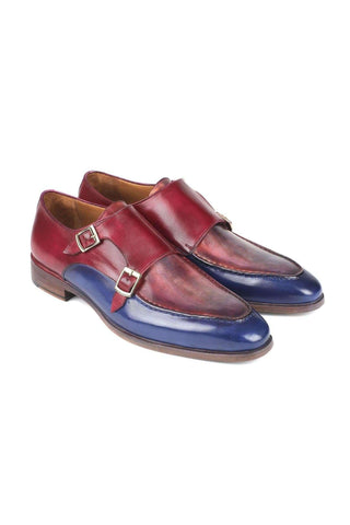 Paul Parkman SW53 Leather Monk-Straps (PM6313)