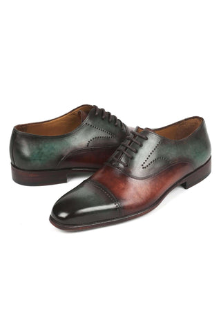 Paul Parkman 314 Leather Cap-Toe Oxfords (PM6349)