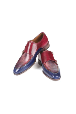 Paul Parkman SW53 Leather Monk-Straps (PM6313)