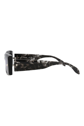 Alexander McQueen  Grey Havana w/Silver Studs Sunglasses