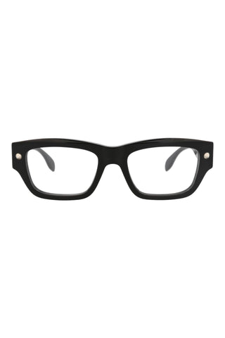 Alexander McQueen   BLACK W/SILVER STUDS Eyeglasses