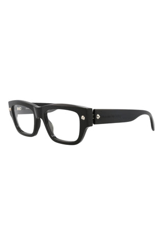 Alexander McQueen   BLACK W/SILVER STUDS Eyeglasses