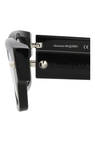 Alexander McQueen   BLACK W/SILVER STUDS Eyeglasses