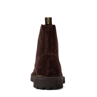 Aquatalia Danny Men’s Shoes Suede Leather Split-Toe Lace Up Boot (AQ1004)