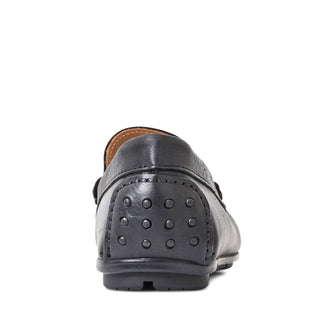 Aquatalia Enzo Men’s Shoes Tumbled Calf-Skin Leather Moccasin Driver (AQ1009)