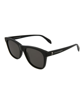 Alexander McQueen AM0158S Black Sunglasses-AmbrogioShoes