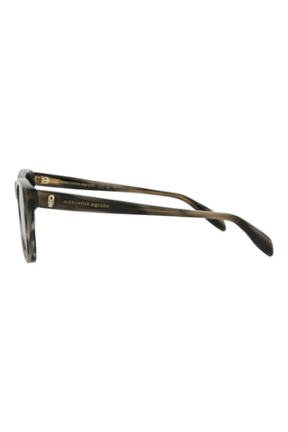 Alexander McQueen AM0158S Melange Grey Sunglasses
