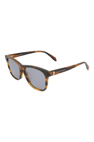 Alexander McQueen AM0158S Melange Honey Sunglasses-AmbrogioShoes