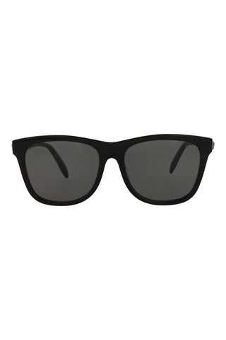Alexander McQueen AM0158SA Black Sunglasses-AmbrogioShoes