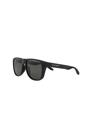 Alexander McQueen AM0292SA Black Sunglasses-AmbrogioShoes