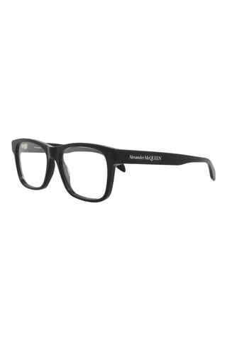 Alexander McQueen AM0307O Black Eyeglasses-AmbrogioShoes