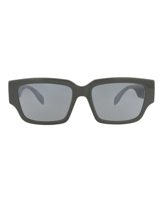 Alexander McQueen AM0329S Grey Sunglasses-AmbrogioShoes