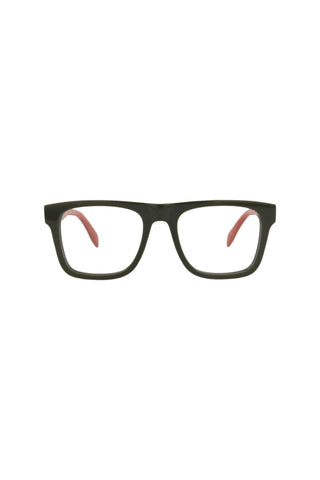 Alexander McQueen AM0357O Khaki Green Eyeglasses-AmbrogioShoes