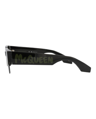 Alexander McQueen AM0405S Black Sunglasses-AmbrogioShoes