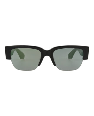 Alexander McQueen AM0405S Black Sunglasses-AmbrogioShoes