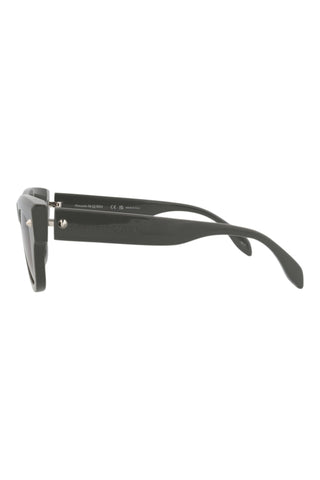Alexander McQueen AM0425S Grey w/Silver Studs Sunglasses