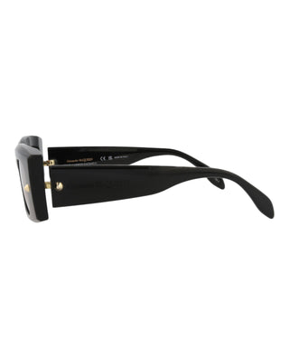 Alexander McQueen AM0426S Black Sunglasses-AmbrogioShoes