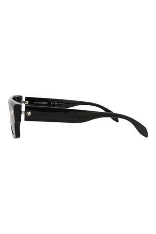 Alexander McQueen AM0427S Black w/Silver Studs Sunglasses