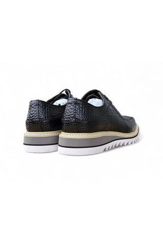 Carrucci KS550-05E Embossed Leather Oxford