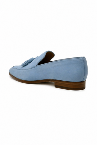 Ambrogio 9899 Suede Tassel Loafers-AmbrogioShoes