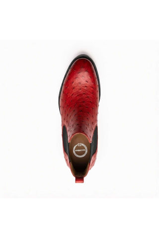 Ambrogio Anthony Ostrich Chelsea Boot-AmbrogioShoes