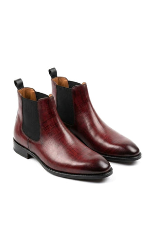 Ambrogio Anthony Patina Leather Chelsea Boot-AmbrogioShoes