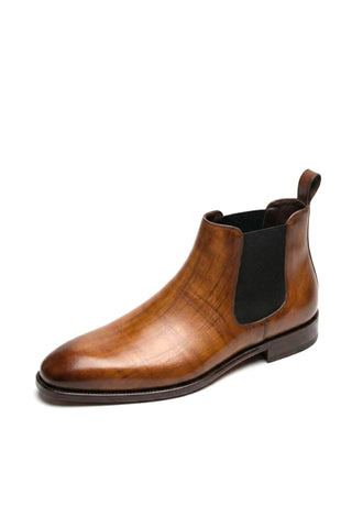 Ambrogio Anthony Patina Leather Chelsea Boot