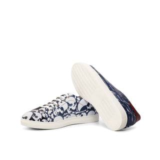 Ambrogio Bespoke Multi-Color Leather Stencil Trainer Sneakers (AMB1689)