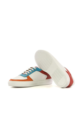 Ambrogio Bespoke Multi-Color Nappa Casual Lowtop Sneakers (AMB2549)-AmbrogioShoes