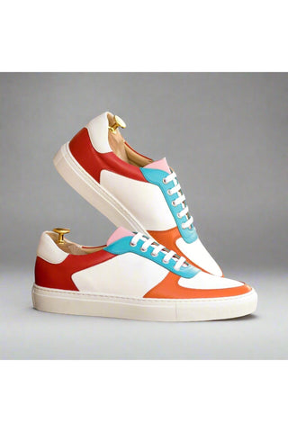 Ambrogio Bespoke Multi-Color Nappa Casual Lowtop Sneakers (AMB2549)-AmbrogioShoes