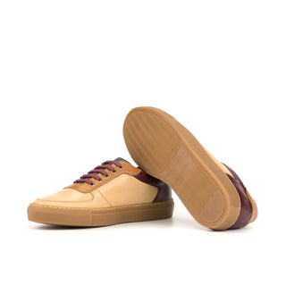 Ambrogio Bespoke Multi Color Nappa / lic Leather Trainer Sneakers (AMB2562)