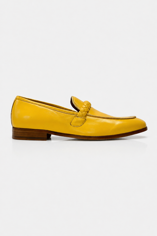 Ambrogio Braided Nappa Loafer-AmbrogioShoes