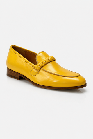 Ambrogio Braided Nappa Loafer-AmbrogioShoes