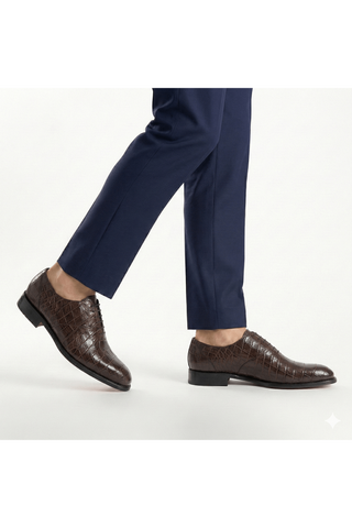 Ambrogio "Cyrus" Alligator Oxford-AmbrogioShoes