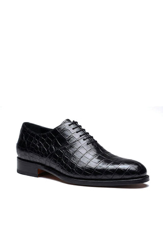 Ambrogio "Cyrus" Alligator Wholecut Oxford-AmbrogioShoes