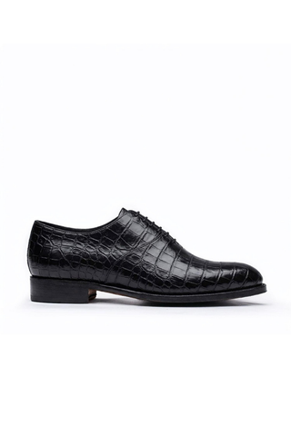 Ambrogio "Cyrus" Alligator Wholecut Oxford-AmbrogioShoes
