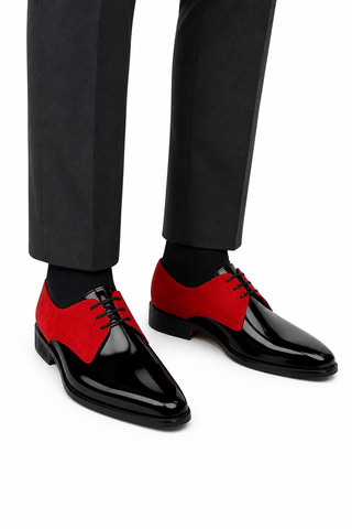 Ambrogio Dante 2 Suede & Patent Derby-AmbrogioShoes