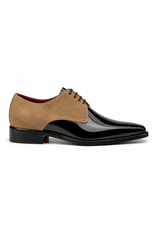 Ambrogio Dante 2 Suede & Patent Derby-AmbrogioShoes