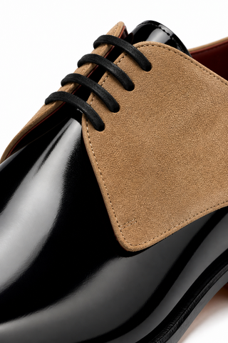Ambrogio Dante 2 Suede & Patent Derby-AmbrogioShoes