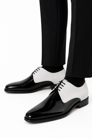 Ambrogio Dante 2 Suede & Patent Derby-AmbrogioShoes
