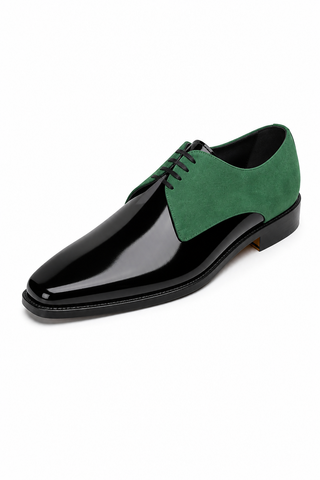 Ambrogio Dante 2 Suede & Patent Derby-AmbrogioShoes