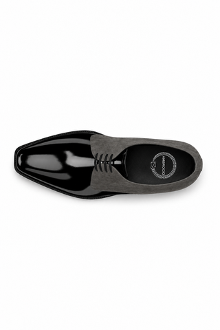 Ambrogio Dante 2 Suede & Patent Derby-AmbrogioShoes