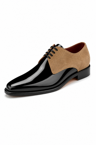 Ambrogio Dante 2 Suede & Patent Derby Suede-AmbrogioShoes