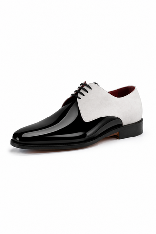 Ambrogio Dante 2 Suede & Patent Derby Suede-AmbrogioShoes