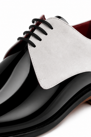 Ambrogio Dante 2 Suede & Patent Derby Suede-AmbrogioShoes