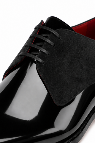 Ambrogio Dante 2 Suede & Patent Derby Suede-AmbrogioShoes