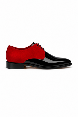 Ambrogio Dante 2 Suede & Patent Derby Suede-AmbrogioShoes
