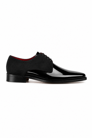 Ambrogio Dante 2 Suede & Patent Derby Suede-AmbrogioShoes