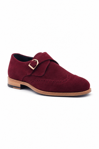 Ambrogio Devon Suede Monk-AmbrogioShoes